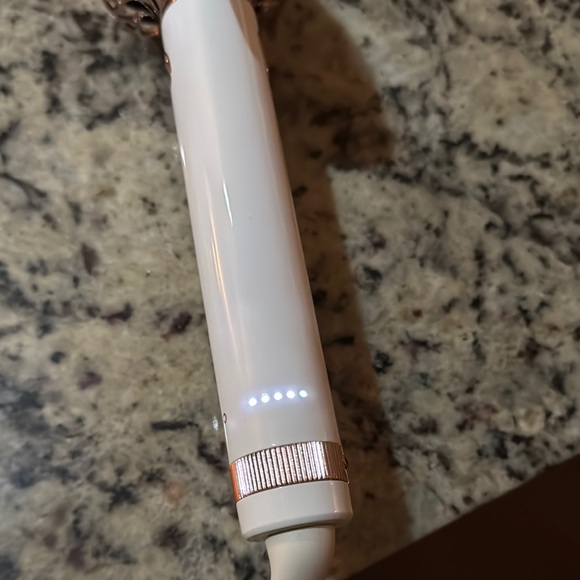 T3 White and Gold Curling Iron - Picture 2 of 3